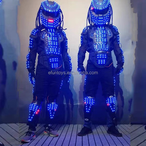 Usine OEM RGB Veste <span class=keywords><strong>Danseur</strong></span> Portant Cosplay Vêtements Costume Laser Gants pour Discothèque Partie Homme Danse LED <span class=keywords><strong>Robot</strong></span> Costumes De Scène - Product Image 4