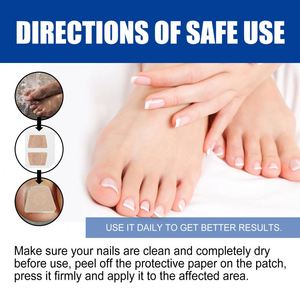 Label privé Soin des ongles Anti fongique Herbal Natural Tea Tree Oil Ail Vitamin E Night Use Fungus Treatment Nail Patch - Product Image 6