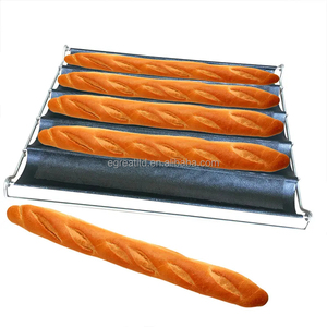Bandeja para Hornear Baguettes de Silicona de Grado Alimenticio, Antiadherente, Reutilizable y Ecológica, con Reducción de Aranceles - Product Image 1