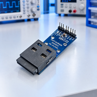 Module optique HPC 1.6T pour centre de données, vérification de l'alimentation sur carte de test d'alimentation OSFP-XD, unité d'entrée I2C 3.3V DC 2A