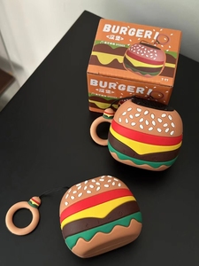 New T77 Bánh <span class=keywords><strong>Hamburger</strong></span> Phim Hoạt Hình Không Dây Màu Xanh Răng Loa Dễ Thương <span class=keywords><strong>Mini</strong></span> Có Thể Sạc Lại Plug-in Thẻ Di Động Dj Món Quà Sinh Nhật Loa - Product Image 3