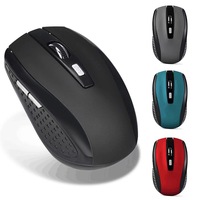 Souris sans fil Plug and Play 1200 dpi Récepteur réglable Souris optique pour ordinateur 2,4 GHz Ergonomique pour ordinateur portable