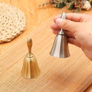 Campana de Mano Personalizada con Logotipo, Chapada en Oro y Plata, Recuerdo, Regalo, Campana de Metal de Aleación de Zinc Fundido, Modelo de Campana Navideña - Product Image 1