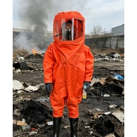 TİP 1 CBRN Koruyucu Giysi JYBF300 Gaz Geçirmez NBC Acil Durum Kıyafeti Nükleer Güvenlik ve Endüstriyel Radyografi için