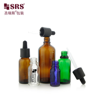Bouteille compte-gouttes en verre avec bouchon de sécurité en plastique pour enfants, marquage Braille, 5ml 10ml 30ml 50ml, emballage en verre personnalisé avec logo, vente en gros