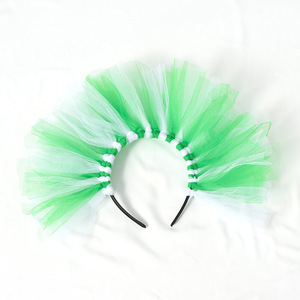 Accesorios para el Cabello para Disfraces de Carnaval, Diademas de Mardi Gras, Diademas de San Patricio, Diademas Navideñas, Diademas de Malla para el Mes del Orgullo - Product Image 4