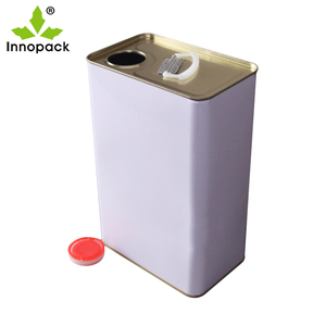Jerrycan d'emballage en étain de <span class=keywords><strong>5</strong></span> <span class=keywords><strong>litres</strong></span>, bidon de peinture, fournisseur de bidons d'huile moteur - Product Image 5