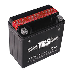 <span class=keywords><strong>Batterie</strong></span> de moto <span class=keywords><strong>YTX14</strong></span>-BS 12V14ah <span class=keywords><strong>YTX14</strong></span>, pièces détachées, sèche, sans entretien - Product Image 1