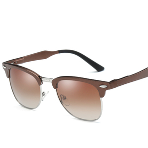 Nouvelles lunettes de soleil polarisées classiques pour hommes, de marque tendance, en magnésium et aluminium, design italien personnalisé, conformes aux normes CE - Product Image 6