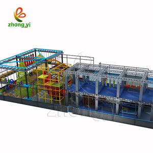 Course d'obstacle guerrier ninja pour enfants, course d'obstacle, parc trampoline d'intérieur et d'extérieur - Product Image 2