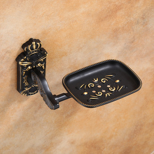 Accessoires de salle de bains <span class=keywords><strong>mural</strong></span> moderne creux égouttoir étanche finition laiton <span class=keywords><strong>porte</strong></span>-<span class=keywords><strong>savon</strong></span> <span class=keywords><strong>vintage</strong></span> en aluminium antique <span class=keywords><strong>porte</strong></span>-<span class=keywords><strong>savon</strong></span> - Product Image 3