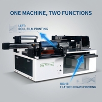 Impresora UV Plana 6090 de Última Generación 2026 con Cámara de Visión IA I3200, Precio de Fábrica, Máquina de Impresión UV DTF para Etiquetas y Pegatinas de Cristal