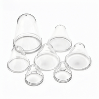 Préformes coniques transparentes en PET multi-tailles à large ouverture pour récipients de stockage alimentaire