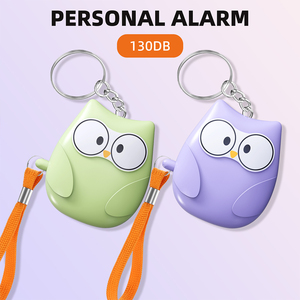 Alarma Personal Recargable Portátil de 130dB, Llavero de Emergencia SOS, Seguridad y Autodefensa, 90 Minutos de Alarma, Material ABS - Product Image 2