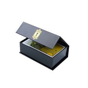 FUXI GAME FX OEM - Cartas de Tarot de Papel de Alta Calidad con Bordes Dorados y Caja Magnética, Impresión Personalizada de Fábrica, YHD25010801 - Product Image 3
