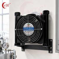 Refroidisseur d'huile hydraulique vertical 10L en fonte pour station hydraulique – Haute performance, haute qualité, durable
