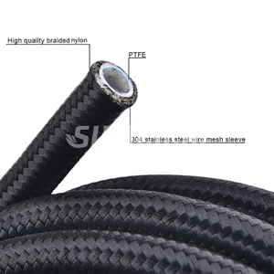 SUMEICHI 8AN PTFE yakıt hattı AN8 E85 naylon örgülü yakıt hortumu siyah performans - Product Image 6
