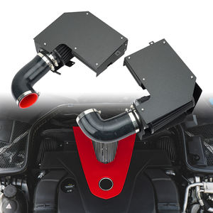 Комплект для забора холодного воздуха Mercedes Benz M276 V6 с двойным турбонаддувом для C400 C450 C43 E43 AMG E400 CLS400 V6 3.0L с воздушным фильтром - Product Image 3