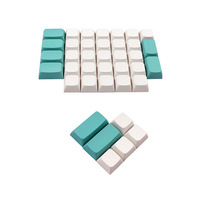 Clavier mécanique Cherry MX avec touches PBT, profil XDA, disposition ISO, russe, japonais, coréen, français, multi-langues, pour jeux
