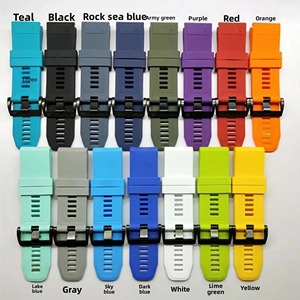Correas de Reloj de Silicona de Liberación Rápida Compatibles con Garmin <span class=keywords><strong>Fenix</strong></span> 5, 5S, 5X, 6X, 7X, <span class=keywords><strong>Fenix</strong></span> 8 y Forerunner 3/3HR - Product Image 2