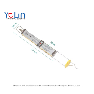 Yulin YL3-01073 Dispositif de traction et de compression métallique 10N pour laboratoire, expériences de physique scolaire, <span class=keywords><strong>instruments</strong></span> de physique, poussée et traction - Product Image 1