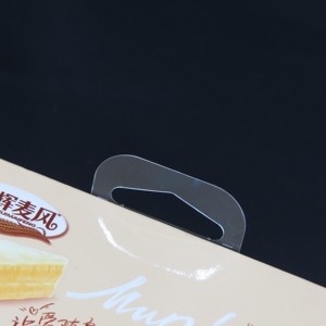 Pestañas colgantes de plástico PET Pestañas colgantes de plástico Adhesivetag Display Hang Tab - Product Image 1