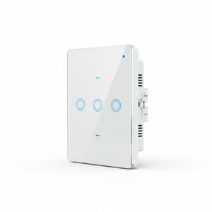 Interruptor de Pared Inteligente Igoto con Wifi, Panel Táctil de Vidrio, Compatible con Alexa, Asistente de Google y Control por Aplicación Tuya, 1 Canal, Control Remoto de Luz - Product Image 2