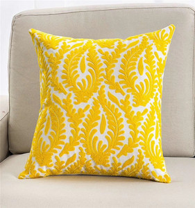 Oreiller brodé de serviette 3D, livraison gratuite, Design sur mesure, jaune - Product Image 5