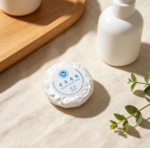 Savon rond individuel <span class=keywords><strong>de</strong></span> style frais pour hôtel, spa et maison d'hôtes - Product Image 5