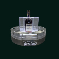 Refroidisseur de vin à LED personnalisé en usine Service de table en métal Tequila Glorifier Porte-bouteilles pour Club Bar Pub Fête pour les occasions VIP