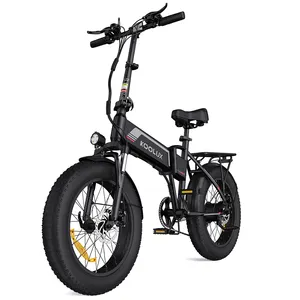 EUA UE Warehouse 48V 13Ah Bicicleta elétrica 500W 20 Polegadas 45km/h Bicicleta elétrica personalizada e-bike