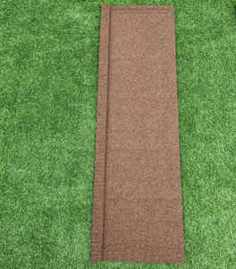 Azulejo romano moderno, azulejo de techo de metal recubierto de <span class=keywords><strong>pizarra</strong></span> de color, techo refractario impermeable duradero para apartamentos, casas, escuelas - Product Image 2