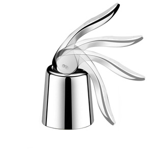 Tapón de acero inoxidable <span class=keywords><strong>para</strong></span> <span class=keywords><strong>vino</strong></span>, tapón de Metal <span class=keywords><strong>para</strong></span> botella de champán, con logotipo personalizado - Product Image 3