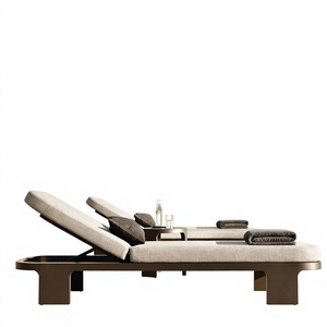 Chaise longue d'extérieur, <span class=keywords><strong>transat</strong></span> de piscine, chaise de patio, lit de soleil en aluminium, mobilier de <span class=keywords><strong>luxe</strong></span> pour l'extérieur - Product Image 1