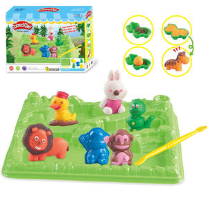 Kids DIY <strong>Clay</strong> Kids Animal Dinosaur Hill <strong>Plate</strong> Colored <strong>Clay</strong> Toy Plasticine Modeling <strong>Clay</strong> Toy Creations Tool Playdough Toys - Product Image 2