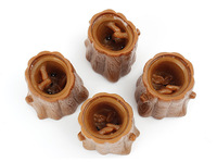 Jouets anti-stress Novacross Squirrel Squeeze Toys, jouet de décompression en forme d'écureuil, jouets sensoriels en forme de souche d'arbre