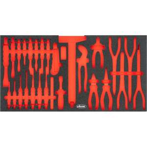 VIGOR-Inserto de espuma blanda para V7015N (vacío)-EAN 4047728078085 TALLERES RODANTES BANDEJAS VACÍAS- - Product Image 1