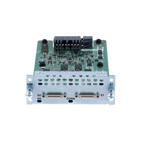 NIM-2T 2 port serial wan Network interface Router module Card NIM-2T