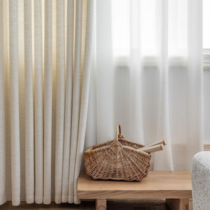 High Quality Linen Texture Heavy Blackout <b>Curtains</b> Luxury Modern Grommet Customizable for Bedroom Living Ready-Made for Home - Product Image 2