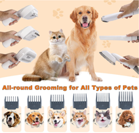Brosse de Luxe pour le Soin des Poils de Chat, Aspirateur à Tête Rotative pour l'Épilation, Accessoire pour Animaux de Compagnie en Stock