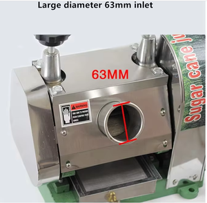 Factory Hot Sale Electric <b>Candy</b> <b>Cane</b> Making Sugar <b>Cane</b> Juice Extractor with Motor & Engine 304 Stainless Steel Easy to Operate - Product Image 3