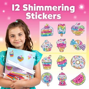 Set di Adesivi Creativi per Arte Diamante e Acchiappasole EBAYRO, Giocattoli per <span class=keywords><strong>Disegno</strong></span> con Grandi Gemme Certificati EN71 per Bambini con Opzione Logo Personalizzato - Product Image 4