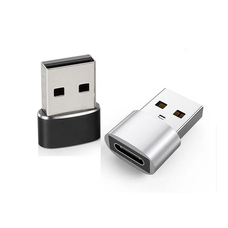 Typ C Buchse zu USB 2.0 Stecker Konverter Anschluss OTG Daten Schnell ladung Typ C Adapter