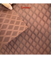 Tissu polyester écologique 480 GSM, matière respirante toute saison pour la sellerie automobile, les coussins de canapé et la literie