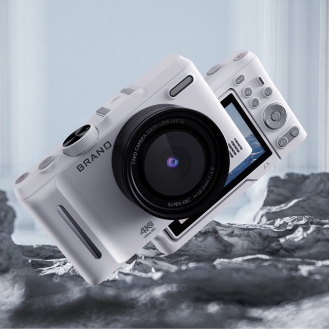 Hot Sale Professional High Resolution 4K Digital Cameras  2000mAh 18X Optical Zoom 4K HD Flip Screen 180° OEM ODM Photography