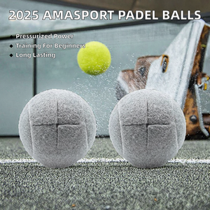 Pelotas de Pádel de Goma Duraderas y Avanzadas 2025 para Entrenamiento de Principiantes, Presurizadas, para Entretenimiento - Product Image 2