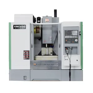 Short production cycle vmc650 machining center cnc Siemens 828D controller metal milling cnc vertical milling machine