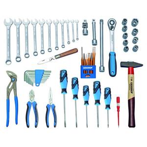 GEDORE - 6600780 Mallette à outils Touring (49 pièces) -SAC À OUTILS EAN 4010886660072 AVEC ASSORTIMENT - Product Image 2
