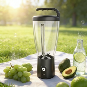 Licuadora Portátil Recargable USB de 1000 ml, 150 W, de Alta Resistencia, para Hacer Smoothies, Triturar Hielo, Picar, Modo Turbo, para Automóvil - Product Image 4