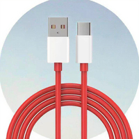 Kabel Charger Cepat One Plus 6.5A Tipe-C, Kabel Data USB Pengisian Cepat untuk Ponsel